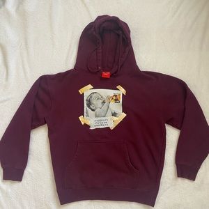 Full Send Burgundy Hoodie (dropped over 2 years ago)